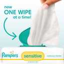 Pampers Sensitive Baby Wipes, Unscented, Fragrance Free, Clinically Proven, Water Based, Hypoallergenic, Multi-Use, Hand Wipes, 1344 Wipes Total (24X Flip-Top Packs)