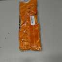 12Pcs Fall Velvet Ribbon Bows Tree Decorations,5in x 10in Orange Christmas Ornaments for Tree Home Thanksgiving Party Front Door Wreath Holiday Decor