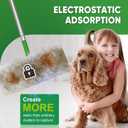 100ct Dry Sweeping Cloths for Swiffer Sweeper Mop, Heavy Duty Microfiber Duster Mop Pad Refills, Captures Dust & Pet Hair, for Hardwood Floors and Multi-Surface Cleaning