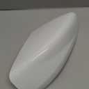 Moonlinks Compatible with Nissan Altima 2013 2014 2015 2016 2017 2018 Mirror Cover Replacement, White Mirror Cap Trim Without Turn Signal Light for Right Passenger Side