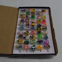 50 Pcs Halloween Treats Light Up Rings Toys Bulk 3D LED Flashing Glow In The Dark Rings Party Supplies Prizes Non Candy Treats Halloween Party Favors Gifts Toys Kids Adults Goodie Bag Stuffers