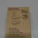 TAILI Double Layer Soap Dish Suction Cup Soap Holder, Strong Sponge Holder for Shower, Bathroom, Tub and Kitchen Sink, Drill-Free, Removable (5.8" * 3.7" 2 Tier, White)