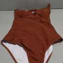 SUUKSESS Womens Tummy Control One Piece Swimsuit Sexy Crisscross Back Bathing Suit M