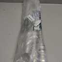 Anovo Flag Pole Kit- Upgraded Holder, Stainless Steel 7 FT Flag Poles with1 Inch Metal 360 Rotating Flag Pole Rings Two-Position Flag Pole Bracket Mounting for Outside House Porch(7 FT - Sliver)