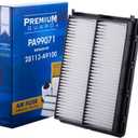 Premium Guard Engine Air Filter PA99071 Fits 2020-2025 Kia Telluride, 2020-2025 Hyundai Palisade, 2016-2020 Kia Sorento, 2019-2020 Hyundai Santa Fe, 2015-2021 Kia Sedona