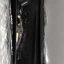 Self Watering Pots for Indoor Plants 17 Inches Window Boxes Planters Rectangular Flower Pots Rectangle Herb Pots Large Plant Pots with Drainage Holes and Saucers Windowsill Planter (2, Black)