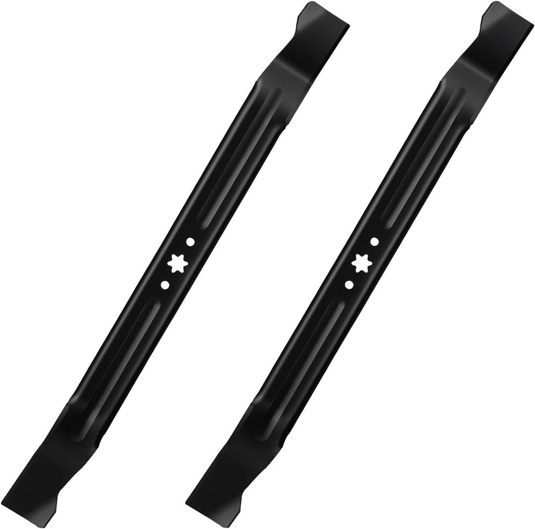 Aeagle 30 Inch Mower Blade for Troy Bilt TB30 TR30 TB30R for Cub Cadet CC30 CC30H Craftsman R1000 RER1000 R1500 30'' Deck Mower Replace 942-04385 742-04385, 2 Pack Black