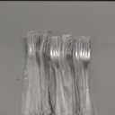 Salad Forks Set of 12, E-far 6.7 Inch Stainless Steel Dessert Forks for Home, Kitchen or Restaurant, Non-toxic & Mirror Polished, Scalloped Edge & Dishwasher Safe