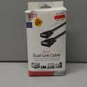 GE DVI-D Dual Link Cable - Black