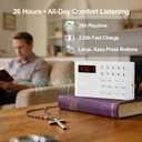 KJV Audio Bible Player for Seniors Large One-Touch Buttons, 26H Playtime, Easy-to-Use Audio Bibles for Seniors, Portable Electronic Talking Bible with Complete King James Version - Mothers Day Gift