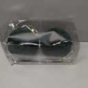 Velvet Christmas Balls Large Hanging Shatterproof Flocked Christmas Tree Ornaments for Xmas Tree Hanging, Holiday Wedding Party Decorations, Gifts and Home Decorations (Green, 6" (2pcs))