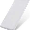 Bassinet Mattress Topper, Gel Memory Foam Mattress with Removable Cover Fit for Baby Delight Beside Me Dreamer Bassinet (32.5" x 20"), Waterproof Breathable Soft Bassinet Mattress