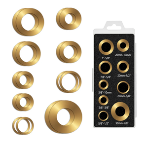 ANGELSWORD Saw Blade Bushing Set, Arbor Adapter Kit, Arbor Spacer Combination, Reduction Ring Combo, 9 General Sizes for Circular Saw Blade, Diamond Blade on Circular Saw, Angle Grinder, 18 Pack