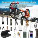 Survival Kit Advent Calendar for Men,24 Days Christmas Countdown Survival Tools,Survival Tools Advent Calendar for Adult Teen,2026 Xmas Holiday Surprise Gifts for Outdoor Enthusiasts
