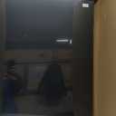 Bulletin Board Cork Board with Linen, 100% Wood Framed 24" x 36" Bulletin Board Decorations, Pin Boards for Walls, Wall Mounted Fabric Picture Board with 10 Pushpins for School, Home & Office, White