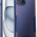 Poetic Neon Series Case Compatible with iPhone 15 Plus, Dual Layer Light Weight Slim Shockproof Protective Drop Protection Phone Case 2023 New Cover for iPhone 15 Plus (6.7 Inch), Navy Blue