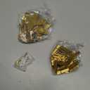 Mkono Hanging Photo Display Boho Decor Wooden Stars Garland with Metal Chains, Pictures Cards Holder with 25 Wood Clips, Wall Art for Christmas Living Room Bedroom Dorm Decor, Teen Girls Gift, Gold (Large)