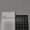 cimetech BT Number Pad, Wireless Numeric Keypad Numpad, 22 Keys Portable Mini Financial Accounting Keyboard for Laptop Notebook, Desktop, Surface Pro, PC
