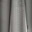 seenda Wireless Keyboard and Mouse Combo, Rechargeable Quiet Keyboard Mouse, Sleek and Ultra Thin Design, Full-Size with Number Pad for Windows, Laptop, PC, Notebook, Desktop- Silver and White