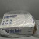 Westinghouse Electric Blanket Twin Size, Super Cozy Luxury Faux Fur & Sherpa Heated Blanket with 10 Heating Levels & 1-12 Hours Auto Off, Fast Heating Blanket, Machine Washable, 62x 84 Inch Charcoal (Darkgrey Stripe)