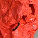 ZOBER Upright Christmas Tree Storage Bag With Drawstring Hem- Fits 9 Ft Trees - Plastic, Waterproof Christmas Tree Bag For Storage Box For Xmas - Strong, Durable Handles - Red