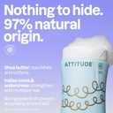 ATTITUDE Ultra-Nourishing Shampoo for Curly Hair with Shea Butter, EWG Verified, Vegan and Naturally Derived 4a, 4b, 4c Curl Type, Deeply Nourishes Curls, 16 Fl Oz
