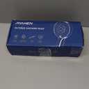 Ryamen Filtered Shower Head with Handheld, High Pressure 9-Spray Modes Detachable Shower Head with Filter for Hard Water-Remove Chlorine & Impurities, 2 Filters, Brushed Nickel