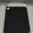 Logitech Combo Touch iPad Pro 13-inch (M4 & M5)(2024 & 2025) Keyboard Case - Detachable Backlit Keyboard with Kickstand, USB Connectivity, Comfortable Typing, Multi-use Mode - Midnight Black