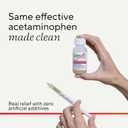 Genexa Infants' Clean Acetaminophen | Pediatrician Preferred Ingredients | Pain Reliever & Fever Reducer for Babies| Dye Free, 0% Artificial Additives | Delicious Organic Blueberry Flavor, 2 fl oz (1 Pack)