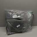 YIHOUSE Memory Foam Grey Bathroom Rug Sets 5 Piece, Ultra Absorbent Bath Mat for Bathroom - Non-Slip Machine Washable & Dry Quickly, 5 Piece Bathroom Mat Set, Dark Grey (1'8" x 3'10" (Rectangular))