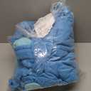 Funziez! Sea Creatures Onesie Lobster, Clown Fish, Hammerhead Shark, Octopus, Squid - Plush Adult Animal Costume Jumpsuit (Small, Blue)