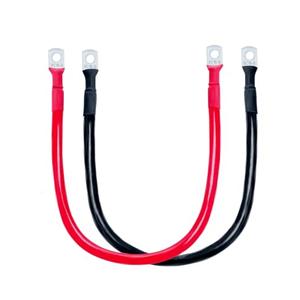ECO-WORTHY 5AWG Battery Cable with 15/64'' Lug Terminals 14inch Cables Set Tinned Copper Battery Inverter Cable for Car, Truck, RV, Solar, Set of 2 ECO-WORTHY 5AWG Battery Cable with 15/64'' Lug Terminals 14inch Cables Set Tinned Copper Battery Inverter Cable for Car, Truck, RV, Solar, Set of 2