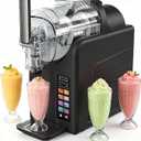 68oz Slushie Machine, No-Ice-Needed Freezing Drink Maker, Slushy Maker with 6 Presets Programs, LED Display, Self Cleaning & Adjustable Temperature, for Margaritas, Frappés, Milkshake Black