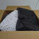 POCBLUE Deluxe Washable Dog Bed for Large Dogs Dog Crate Mat 35 Inch Comfy Fluffy Kennel Pad Anti-Slip for Dogs Up to 60 lbs, 35" x 23", Grey