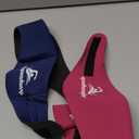 Swimming Headband for Adults - 2 Pairs Waterproof Ear Plugs & Adjustable Swim Ear Band,Keep Water Out and Hold Earplugs in - Water Headband for Surfing, Diving, Pool, Showering, and and Beach (1 Count (Pack of 4), 16+ Years/Adults---blue + Rose Red)