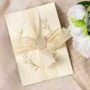 50 Pcs Ivory White Rose Style Wax Seal Stickers, Self Adhesive Wax Seal for Wedding Invitation, Easy Use Good Adhesion, Ivory White Rose Envelope Stickers Perfect for Invitation