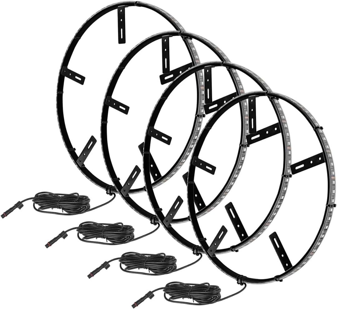 Oracle Lighting 4215-001 LED Illuminated Wheel Ring, White