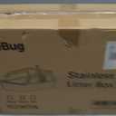 High-Sided Stainless Steel XL Cat Litter Box for Cats