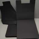 RYDDOY 5 Pack Black Gift Box, 9.5x6x3'' Gift boxes for Presents with Lids Magnetic Closure Rectangle Collapsible for Groomsman Proposal Box, Wedding, Christmas, Halloween, Birthday Gift Packaging