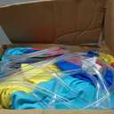 ELEMARA 10 in 1 Inflatable Water Slide Bounce House, Inflatable Bounce House with Blower, Dual Slides & Climbing Walls & Ring-toss Game & 2 Water Guns, Splash Pool, Blow up Water Slide with Blower