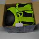 6PCS Kids Protective Gear Set, Knee Pads for Kids 3-10 Years Old, Toddler Elbow Pads, Wrist Guards, Skating Cycling Bike Rollerblading Scooter, Upgraded & Durable Material, Boys, Girls,Youth, Green