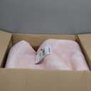 Area Rug 6x9 Rug Machine Washable Non-Slip Low Pile Print Pattern Western Rug for Living Room Bedroom Entryway Tribal Series -Light Pink/Cream