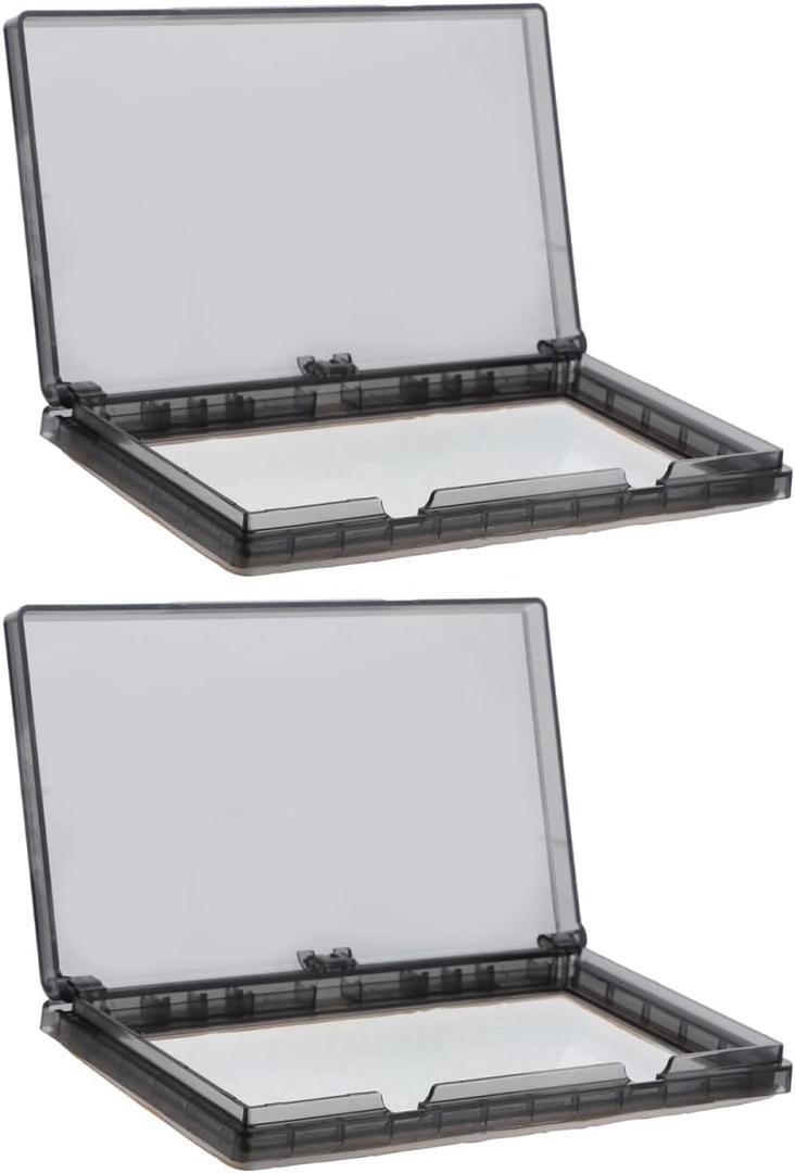 Waterproof Switch Cover Double Outlet Low Profile Wall Protector Ultra-Thin Self-Adhesive Splash Resistant Switch Guard for Bathroom Kitchen Safety