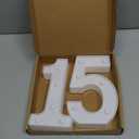 Marquee Numbers 15th Birthday Decorations For Girls Boys,15 Light Up Numbers Quinceanera Decorations,Numero 15 Decoracion Para Quinceaera,Centros De Mesa De 15 Aos,Arreglos De Mesa Para 15 Aos