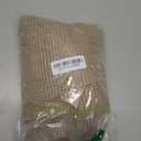 H.VERSAILTEX Ottoman Cover Slipcover Rectangle Fit Length 29"-34" Footrest Sofa Slipcovers Stool Cover Footstool Protector Covers Feature Stretch Thick Soft Jacquard Fabric Removable Washable - Sand