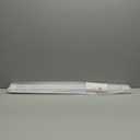 LazBlinds Cordless 1" Vinyl Mini Blinds for Indoor Windows - Light Filtering Horizontal Window Blinds & Shades, 33 1/2" W x 48" H, White