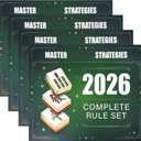 Gameplay Reference Cards  2026 Large Print, Foldable & Easy-to-Read (4-Pack)