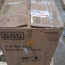 BLACK+DECKER Small Portable Washer, Washing Machine for Household Use, Portable Washer 2.0 Cu. Ft. with 6 Cycles, Transparent Lid & LED Display