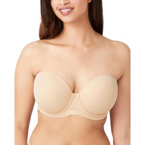 Wacoal Red Carpet Full-Busted Strapless Bra 854119 Natural Nude 32DD