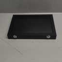 Ring Organizer with Lid 100 Slots Jewelry Display Case Black Ring Holder Jewelry Storage Box Suitable for Home and Store Use